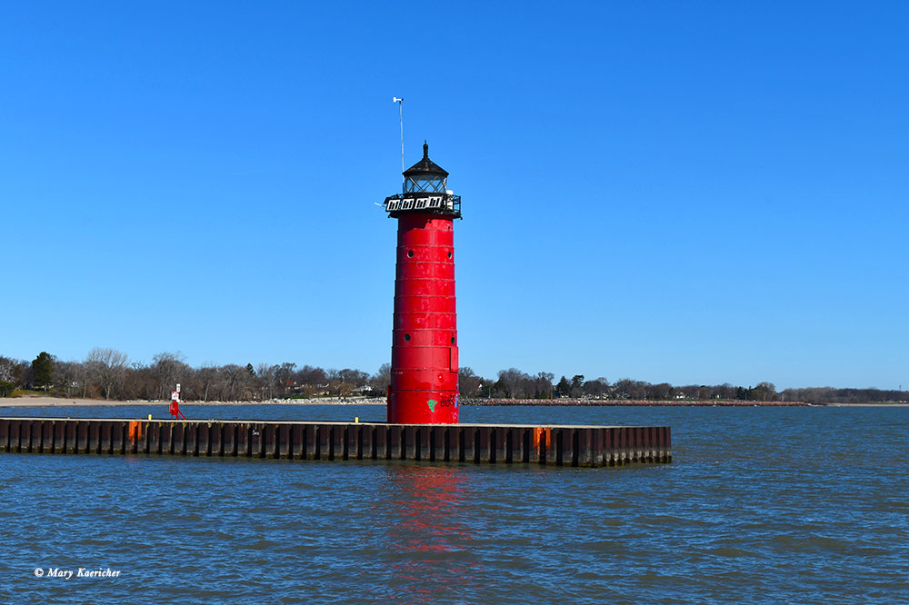 Kenosha Pierhead Lighthouse, Lake Michigan, Kenosha, Wisconsin